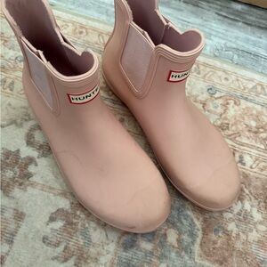 Hunter Women's Blush Ankle Boots